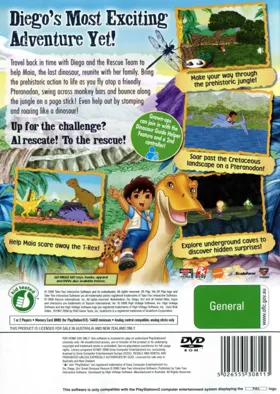 Nickelodeon Go Diego Go! Great Dinosaur Rescue box cover back